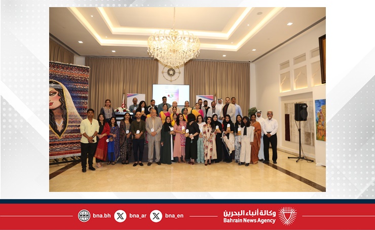 مركز عبدالرحمن كانو الثقافي ينظم المعرض البحريني الهندي (رحلة في الأنغام والألوان)